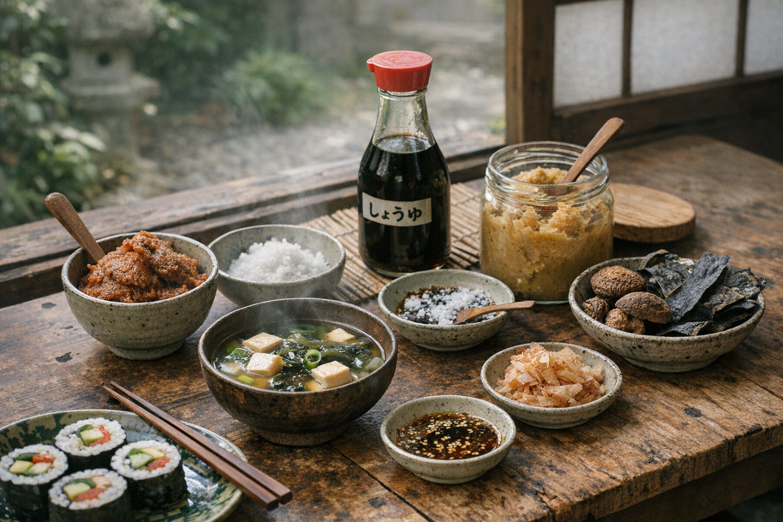 Japanische Fusion für Zuhause: Miso, Shoyu und Umami leicht gemacht